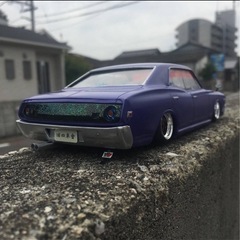 旧車　プラモデルの画像