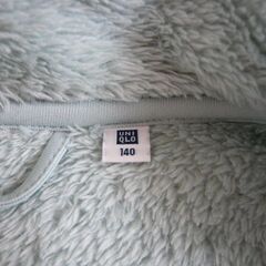【状態良好】ユニクロもこもこフリース　140cmの画像