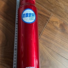 炭酸可 水筒 レッドの画像