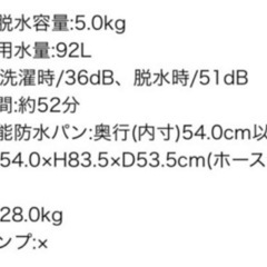 アイリスオーヤマ　洗濯機　5.0kg ブラックの画像