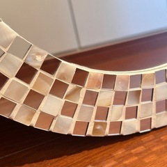 美品☆Francfranc ミラー 40×40cmの画像