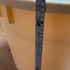 巨大　特大　大型　バケツ　容器　丸型　漬物樽　つけもの樽　タル　蓋付の画像