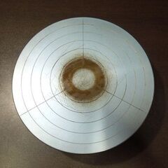 手ロクロ 手回し 直径22cm 手ろくろ 手びねり 手動ろくろ 陶芸台 工芸 造形 回転台 轆轤 ハンドクラフト 札幌市 新道東店の画像