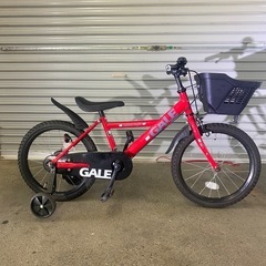 補助輪付き自転車の画像