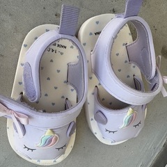 14cm スリッパ 女の子の画像
