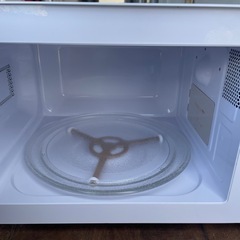 24年製　ヤマゼン　電子レンジ　650W　50/60Hz共用の画像