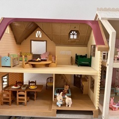 シルバニアファミリー　シルバニア　赤い屋根のお家　全てセット　strawberry house マザーガーデンの画像