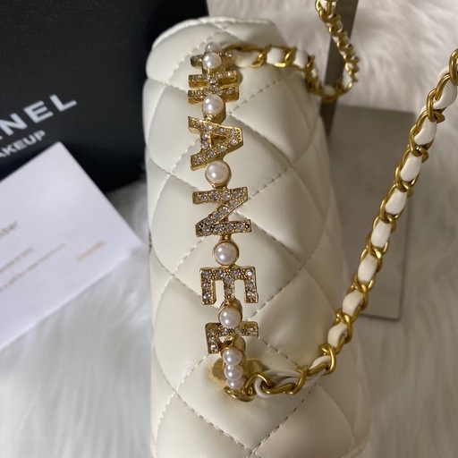 2点おまとめ　CHANEL パール持ち手　ショルダーバッグ　ノベルティ