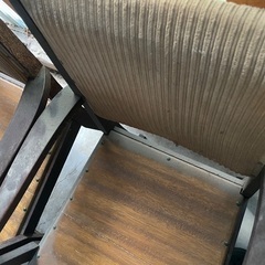 木製の椅子　2個セットの画像