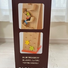 木のおもちゃ とことこスロープの画像