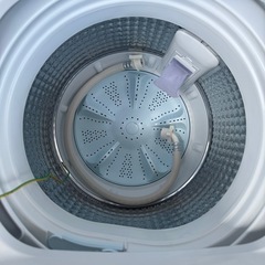 AQUA 2023年製 4.5kg洗濯機 AQW-S4M（W）の画像