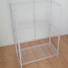 スチールラック　スチールシェルフ　メタルシェルフの画像