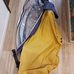 【無料】自転車後ろチャイルドシート雨よけカバーのみの画像