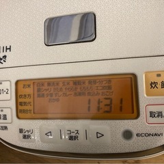 パナソニック圧力IH式炊飯器おどり炊きの画像