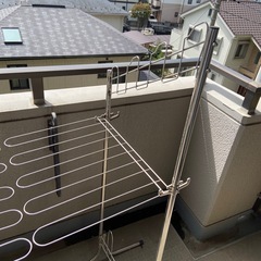 物干し台10月5日までの画像