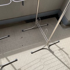 物干し台10月5日までの画像