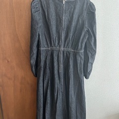 デニムワンピース【フリーサイズ】の画像