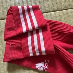 20〜22センチ？　アディダスadidas　サッカー　ソックス　ストッキング　の画像