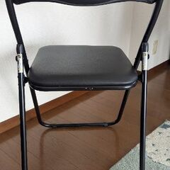 【0円】ニトリ 折りたたみ椅子 美品 お譲りしますの画像