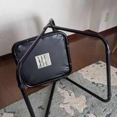 【0円】ニトリ 折りたたみ椅子 美品 お譲りしますの画像