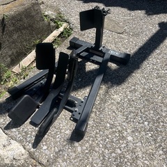 バイク　汎用フロントホイールロッククランプの画像