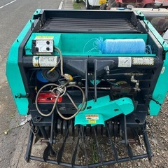 タカキタ ロールベーラ 電動リモコン RB-510DX トラクター アタッチメント ロールベーラー　ミニ 小型　集草機　畜産　飼料　藁 結束 牧草　ロール　コントローラー　ワイン　キャビン対応　宮崎の画像