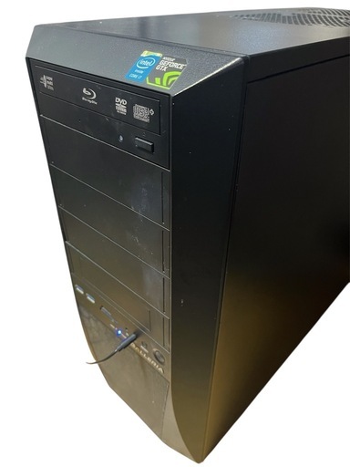 ☆受取者決定☆【galleria】デスクトップパソコン ゲーミングPC Excel Word Webカメラ モニター  モニター台込