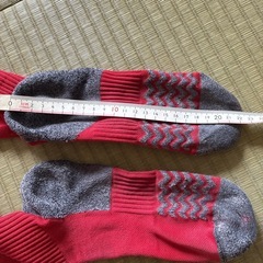 20〜22センチ？　アディダスadidas　サッカー　ソックス　ストッキング　の画像