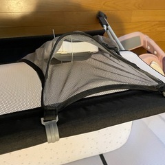 　蚊帳付き。ミニベビーベッド(クリーニング済み)の画像