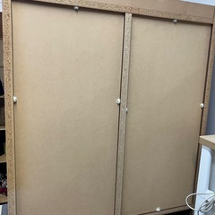 2509-423 ４枚扉キャビネット キズ 汚れありの画像