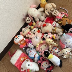 ぬいぐるみいろいろの画像