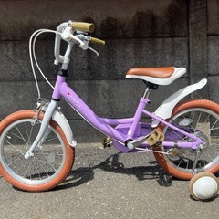 NO:18  子供自転車　補助輪付き　マイパラス　MD-16の画像