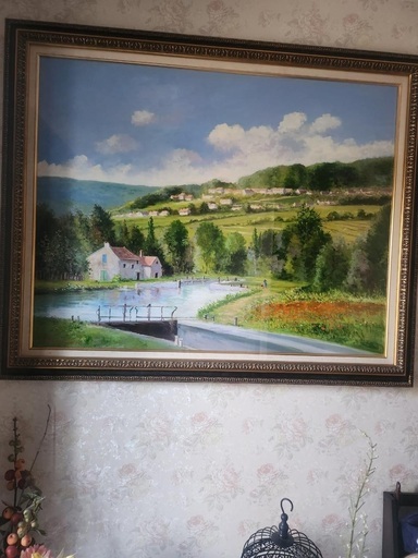 【値下げ】油絵、大作です