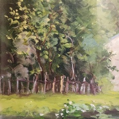 油絵、大作ですの画像