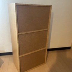 カラーボックス3段の画像
