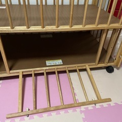 KATOJI カトージ ベビーベッド ディズニーの画像