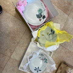 たち吉　はなぞめ　三つ組鉢　新品未使用の画像