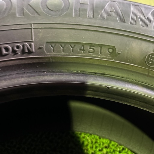 ヨコハマ 195/65R15 IG50 19年 7.6mm