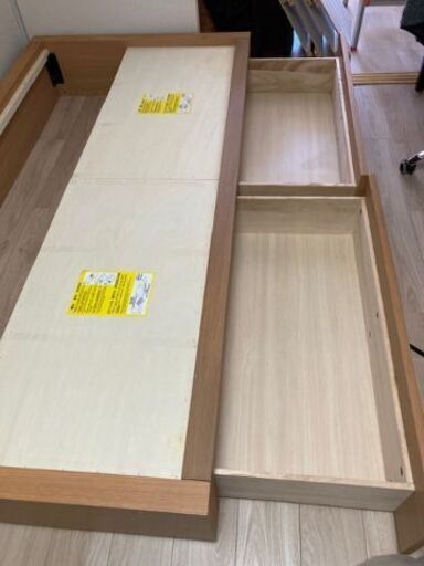 無印良品　MUJI 収納ベッド　シングル　オーク材 収納ベッド・シングル・オーク材 | 無印良品