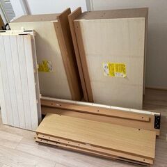 ★配達＆組み立て無料★ 無印良品 MUJI 収納ベッド オーク材 シングルベッド（販売終了品）の画像
