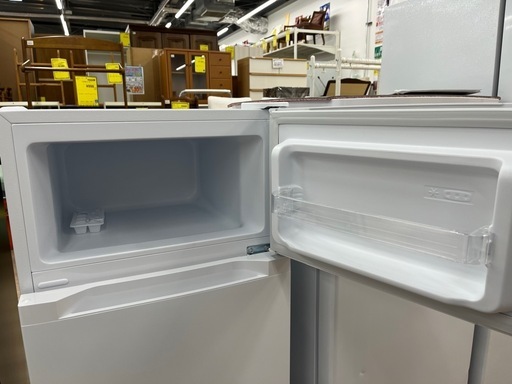 ジャングルジャングル岸和田和泉インター店】冷蔵庫 アイリスオーヤマ PRC-B092D-W 2025年製 高年式 86L コンパクト 