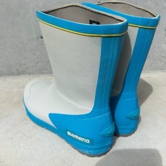 シマノ　レインブーツ　中古美品の画像