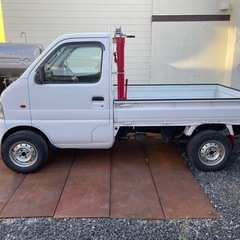 車検R8/12　軽トラ クレーン付き 4WD ATの画像