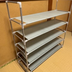 ⭐︎不織布ラック５段の画像