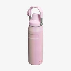 【完売／限定色／新品未使用】Fast Flow Lid Aerolight Iceflow Bottle 24oz/ スタンレー/ファスト フロー リッド エアライト アイスフロー ボトル/ローズペタルシマーの画像