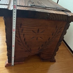 木製　収納家具　タイル　取りに来てくださいの画像