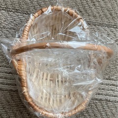 籐籠（とうかご）・ バスケット（結婚式・フラワー）の画像