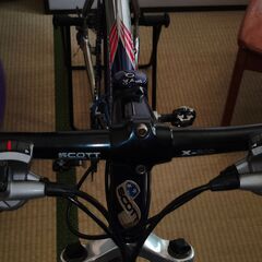 MTB　スコット Team Racing limited　2000年モデル　サイズ17.5？（164-177cm？シールが剥がれていたので実測で。当方178㎝)　。アルミ26インチ。購入価格の1/4以下で格安。 試乗OK。現状渡し。手渡しのみ。27速。の画像
