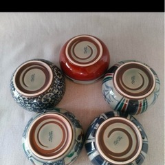 新品未使用品、
有田焼 清秀 京古染 小鉢 5客セットの画像