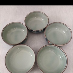 新品未使用品、
有田焼 清秀 京古染 小鉢 5客セットの画像